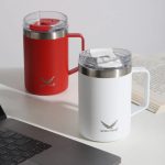 تراول ماگ دوجداره 480 میلیلیتر اسنوهاک مدل ANGEL - تصویر 2