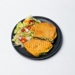 چاپاتا املت و اسفناج