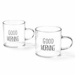 شات قهوه‌خوری پیرکس GOOD MORNING